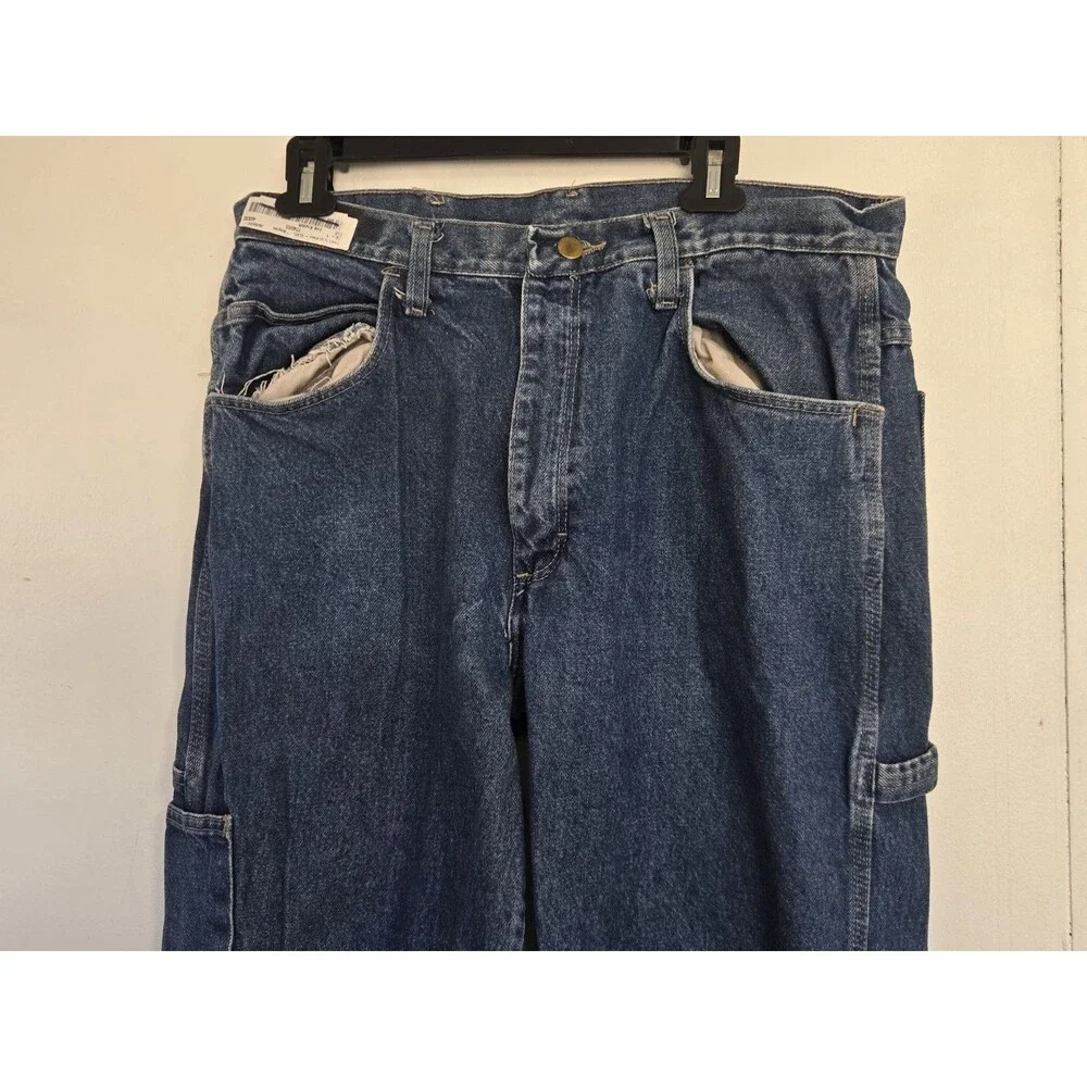 Bulwark FR Jeans Mens 34X31 Fire-Rated Carpenter PEJ8DW5 Work Workwear